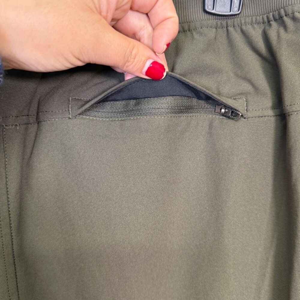 Lululemon ABC Joggers Pants Men XL Dark Olive Green Warpstreme LM5AOLS Casual - Picture 5 of 13